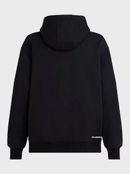 Толстовка Karl Lagerfeld чорна