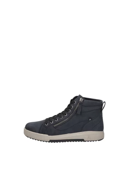 Sneakersy Rieker zamszowe niebieskie
