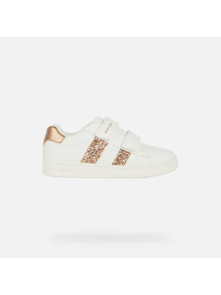White Girls Geox Eclyper Sneakers Girls biela