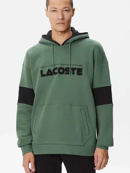 Толстовка Lacoste зеленая