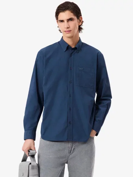 Сорочка Lacoste блакитна