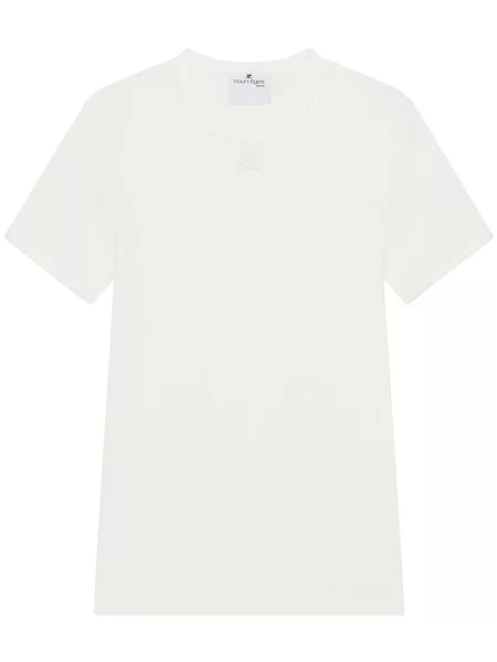 Tricou Courreges alb