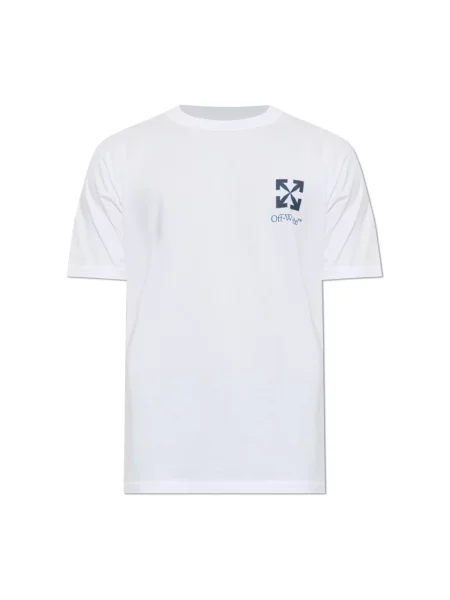 Koszulka Off-white z nadrukiem biała