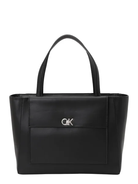 Geantă shopper Calvin Klein negru