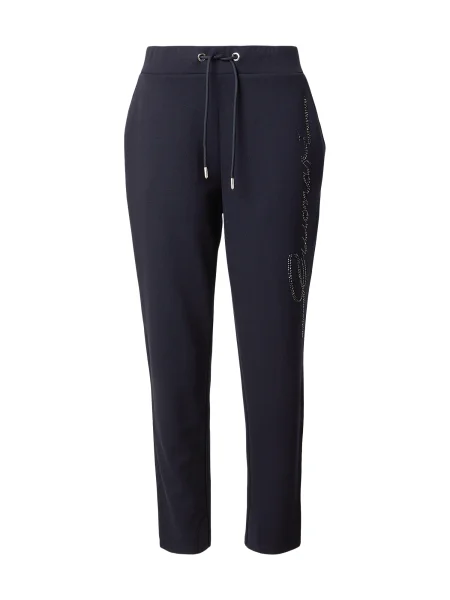 Monari Hlače morsko plava crna