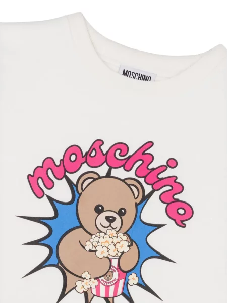 Marškinėliai Moschino balta