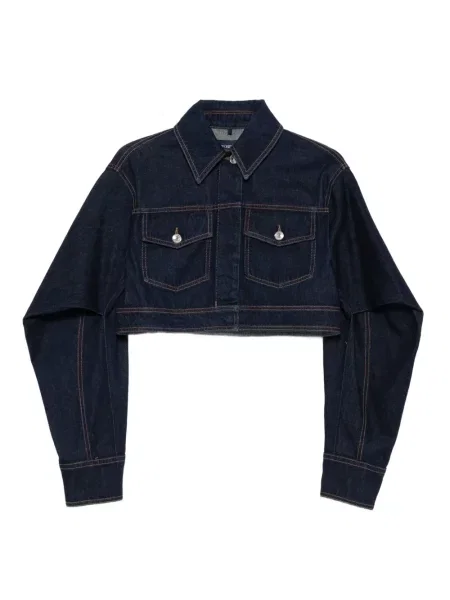 Kurtka jeansowa Sportmax niebieska