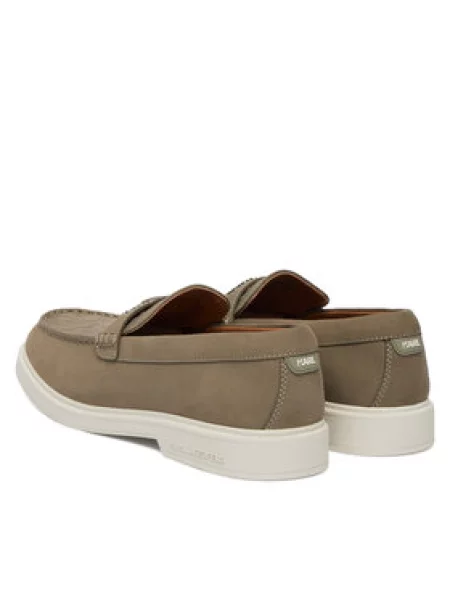 KARL LAGERFELD Nizki čevlji siva
