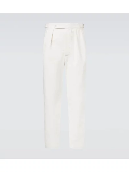 Hlače Polo Ralph Lauren keper bela