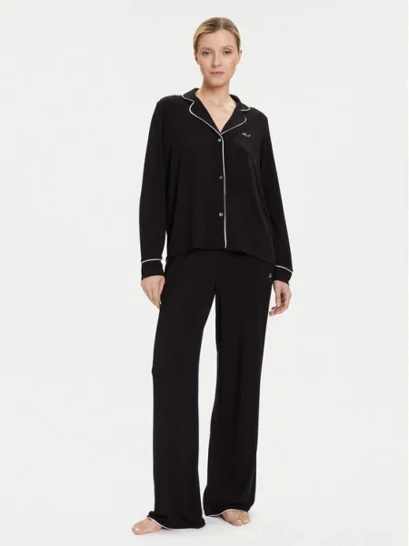 KARL LAGERFELD Pijama negru