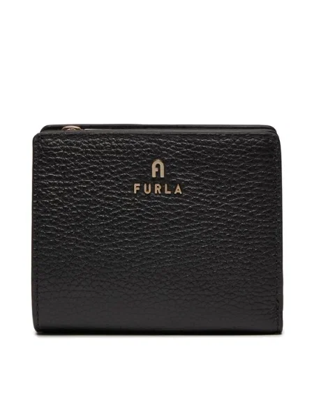 Kis női pénztárca Furla Camelia S Compact Wallet Nero fekete
