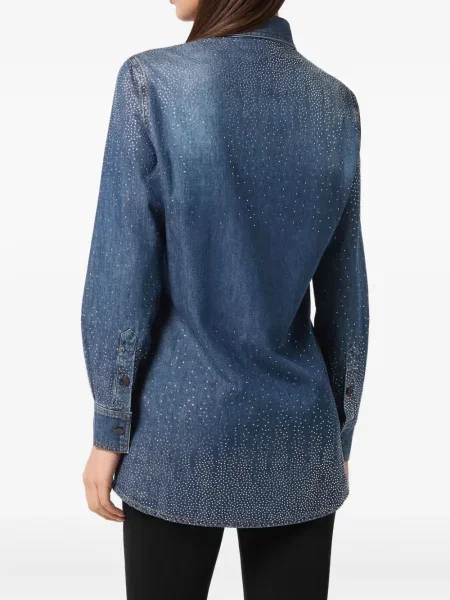 Cămașă Philipp Plein albastru