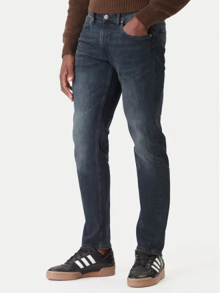 Lee Blugi Daren Bleumarin Straight Fit