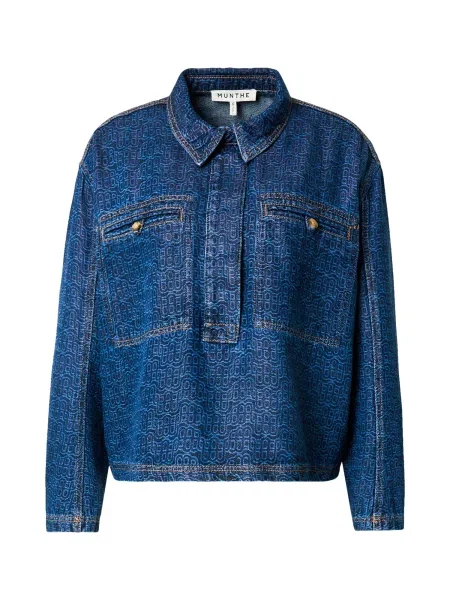 Munthe Bluza RUXA indigo