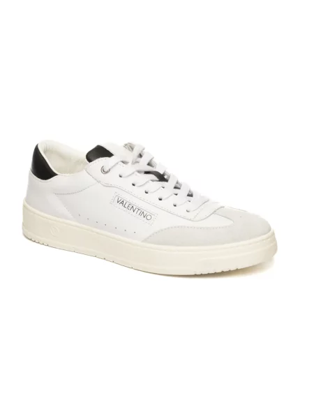 Lniane sneakersy Valentino By Mario Valentino białe