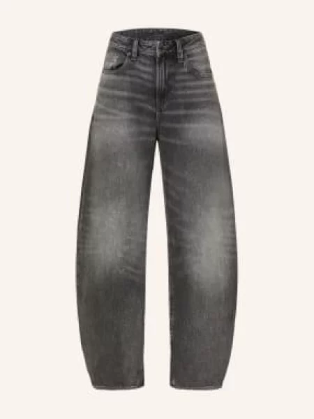 G-Star Džíny Barrel Barrel 3d Loose faded scoria grey šedé