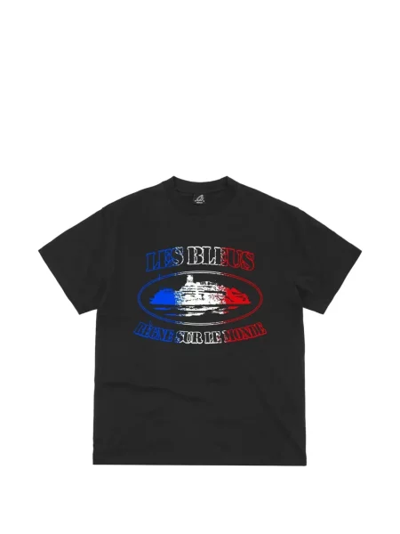 Tricou Corteiz cu imagine negru