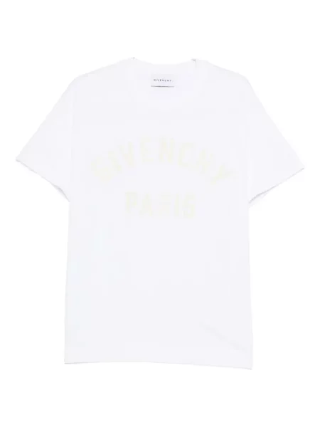 Tricou Givenchy cu imagine alb