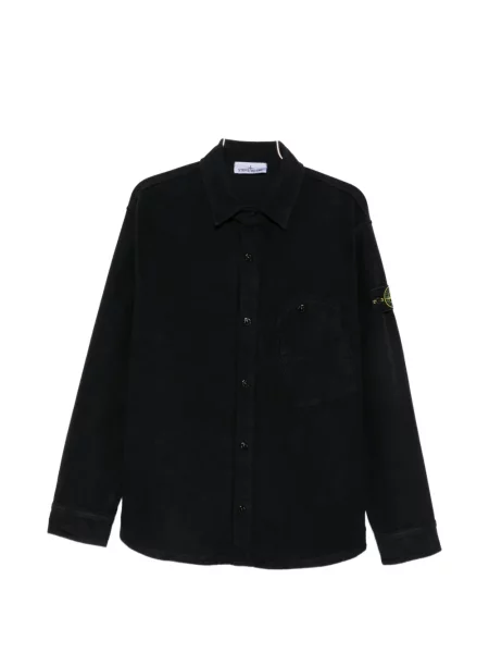 Cămașă Stone Island cu strasuri negru