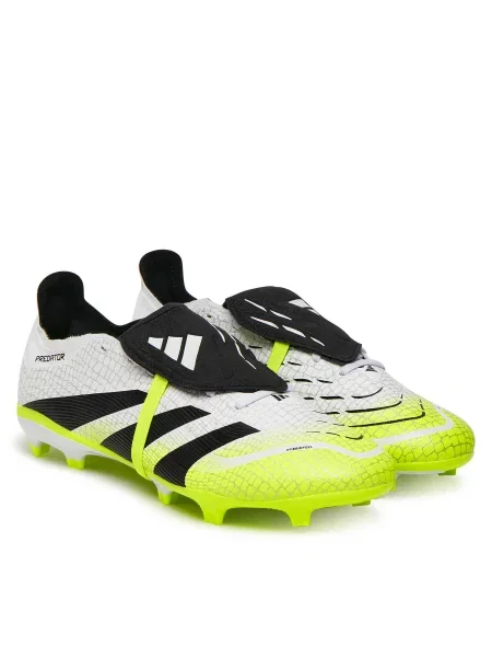 Ποδοσφαιρικά Παπούτσια adidas Predator League Fold-Over Tongue λευκό