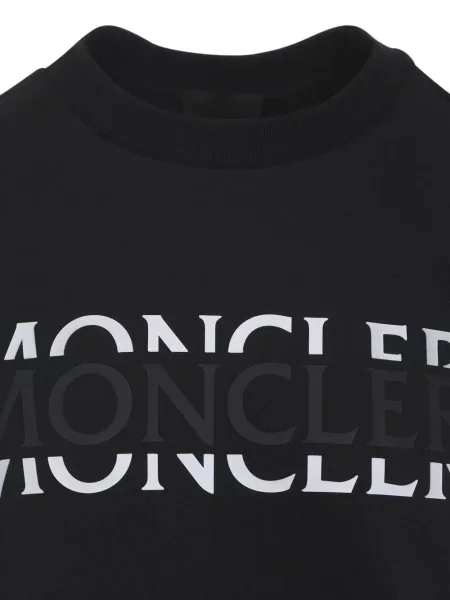 Tricou mânecă lungă Moncler negru