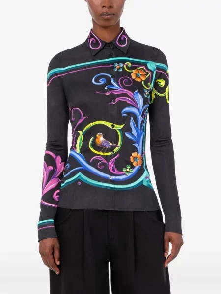 Košeľa Moschino čierna