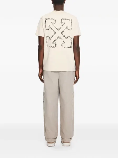 Tricou Off-white alb