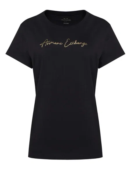 Armani Exchange Tričko čierna