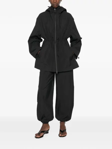Pantaloni A.m.g. alergare cu cordon negru