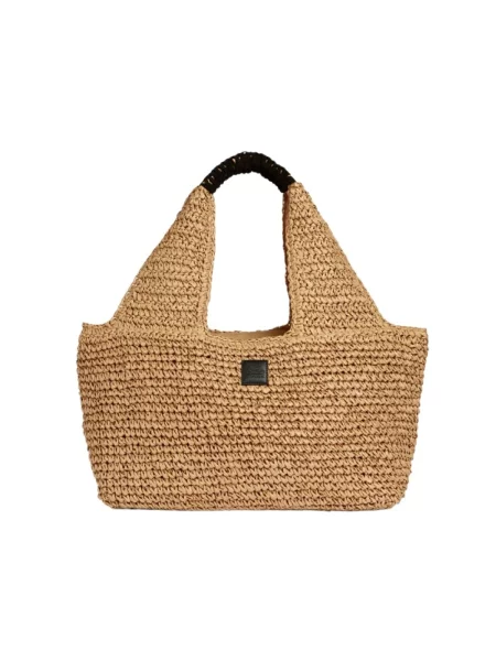 Maksi torebka Sundek brązowa