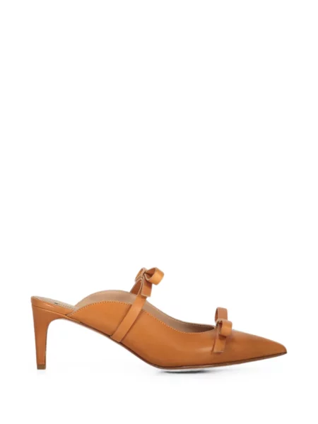 Papuci tip mules Red(v) cu funde roșu