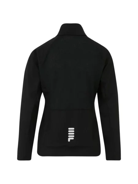 Mikina na zip Fila s autogramem černá