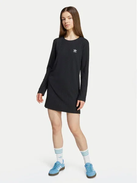 Adidas Ежедневна рокля черен