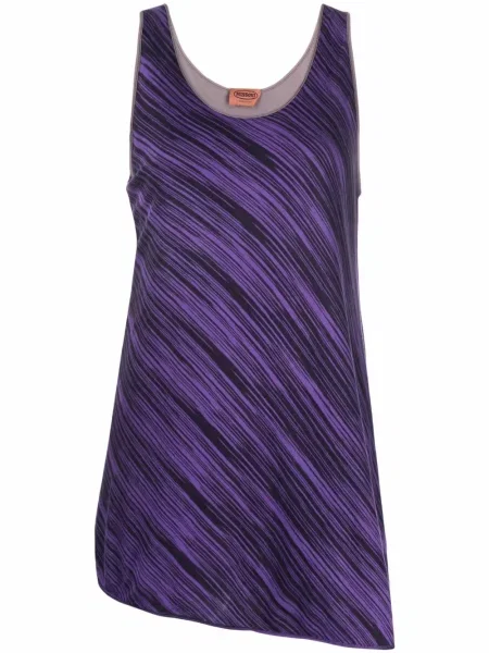 Top Missoni Pre-owned bez rukávů fialový