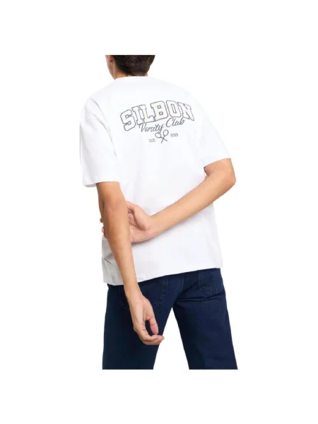 Tricou Silbon alb