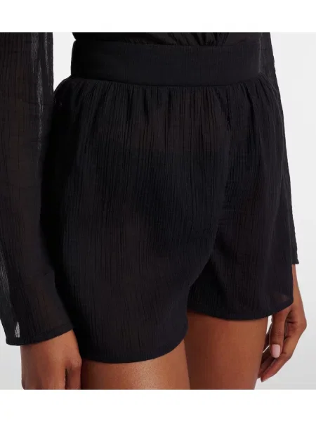 Pantaloni scurți Vix Paula Hermanny negru