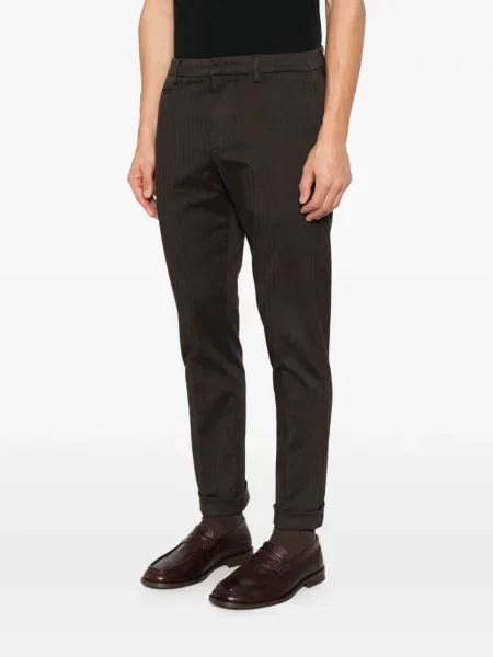Pantaloni chino Dondup maro