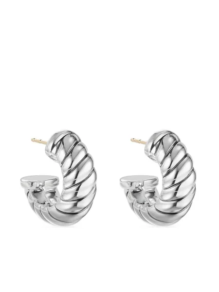 Cercei David Yurman argintiu