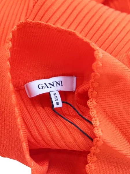 Top Ganni portocaliu