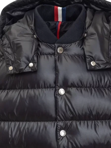 Kurtka dziecięca Moncler Enfant niebieska