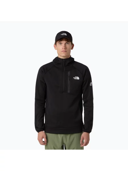 Mikina The North Face Mountain Athletics Fleece Hooded black černá