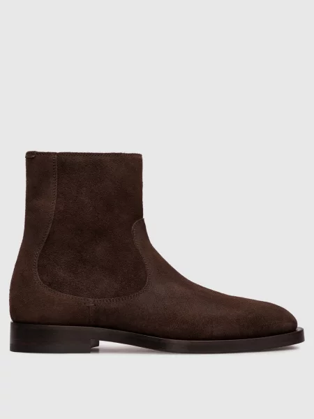 Замшеві черевики Brunello Cucinelli коричневі