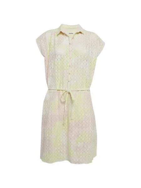 Rochie mini Zadig&voltaire cu broderie roz