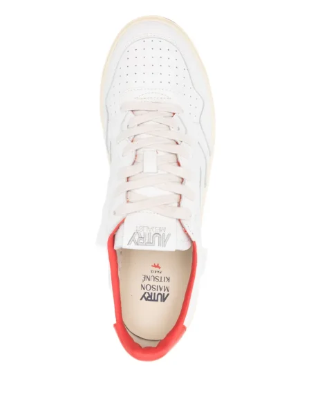 Sneakerși Maison Kitsune alb