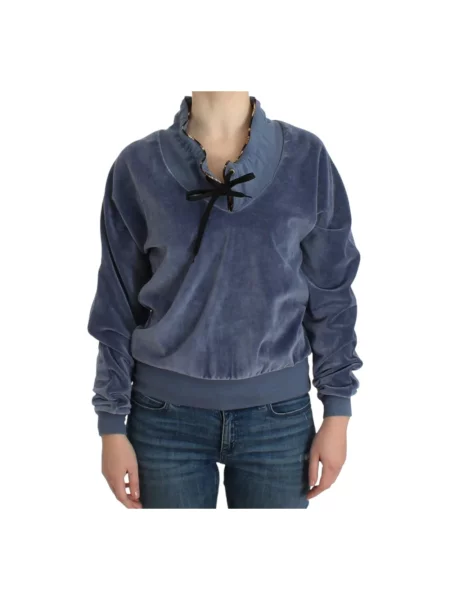 Bluza Roberto Cavalli niebieska