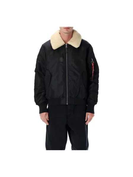 Kurtka bomber Alpha Industries dwustronny czarny