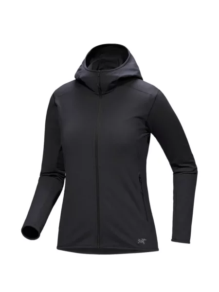 Geacă Arc'teryx cu glugă negru