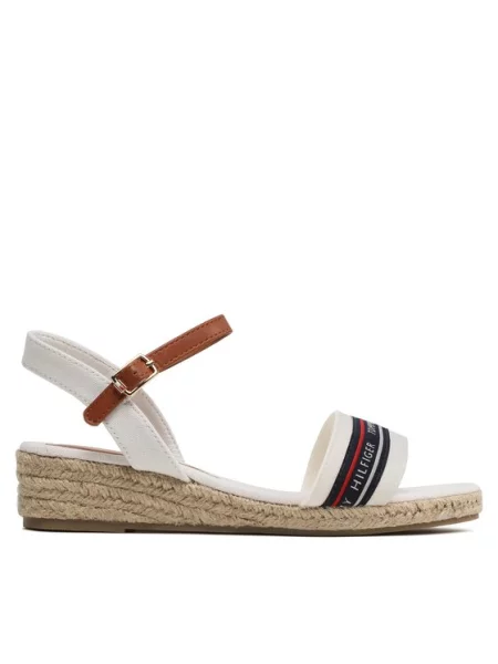 Espadrilky Tommy Hilfiger bílé