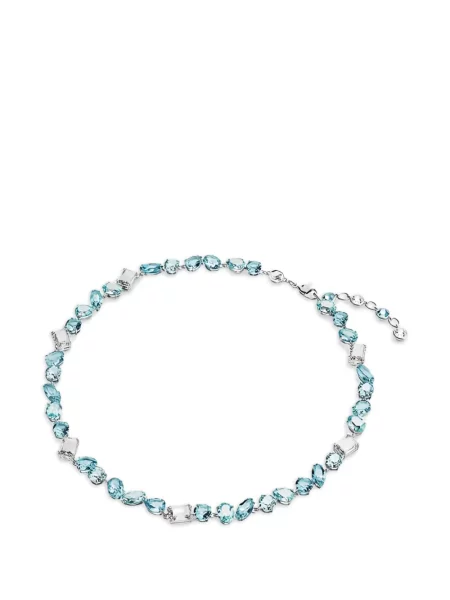 Colier Swarovski de cristal argintiu