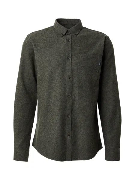Lindbergh Cămașă Brushed oliv verde